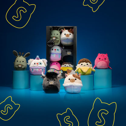 Micromallows Select Series 6-Pack - Ronnie, Junie, X. Axis, Ennis, Martha, Lake | Jazwares