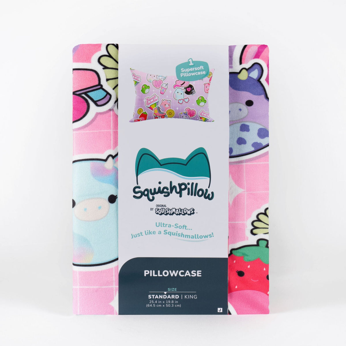SquishPillow Pillowcase Squish Sparkle | Jazwares