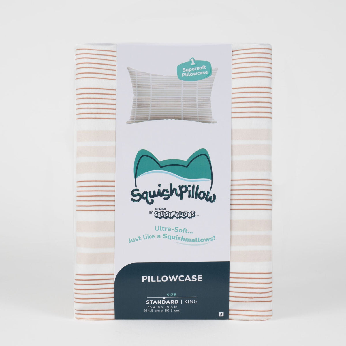 SquishPillow Pillowcase Restful Reed Natural | Jazwares