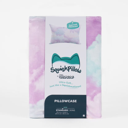 SquishPillow Pillowcase Cotton Candy Skies Purple | Jazwares