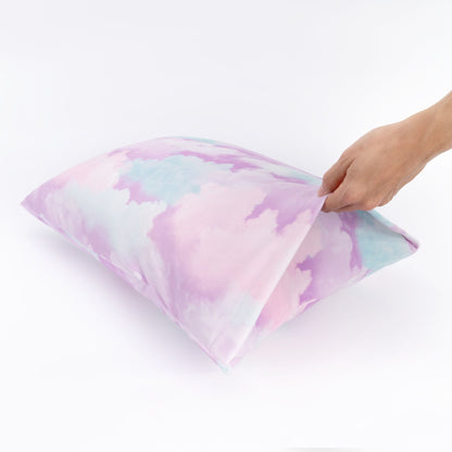 SquishPillow Pillowcase Cotton Candy Skies Purple | Jazwares