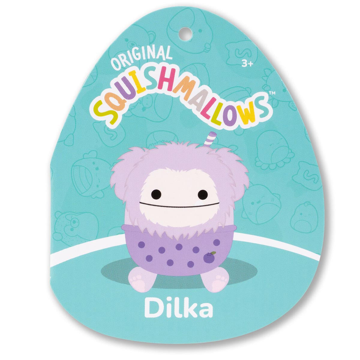 Squishmallows 8" Dilka the Lavender Boba Bigfoot | Jazwares