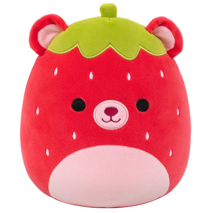 Squishmallows 8" Romeo the Red Strawberry Bear | Jazwares