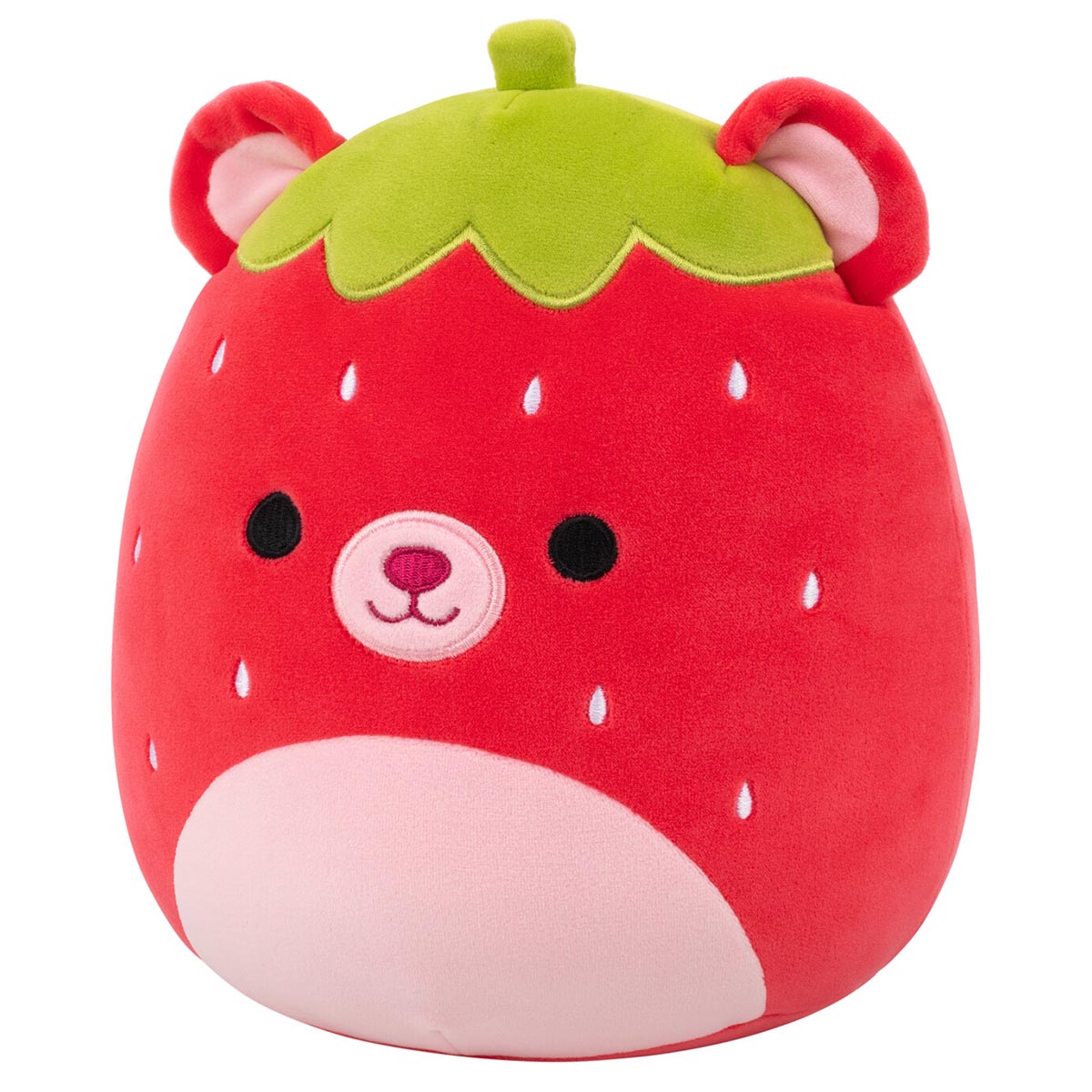 Squishmallows 8" Romeo the Red Strawberry Bear | Jazwares