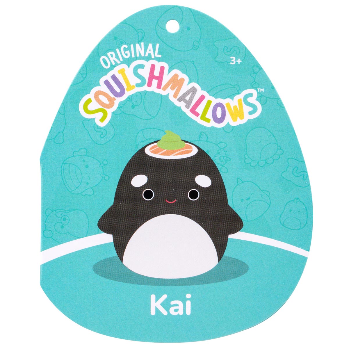 Squishmallows 8" Kai the Sushi Orca Whale | Jazwares