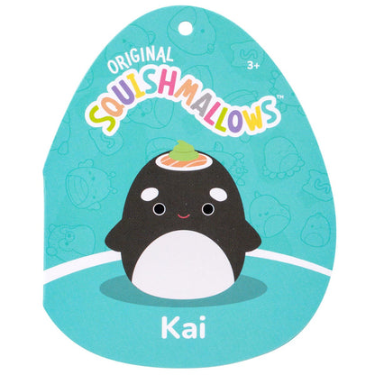 Squishmallows 8" Kai the Sushi Orca Whale | Jazwares