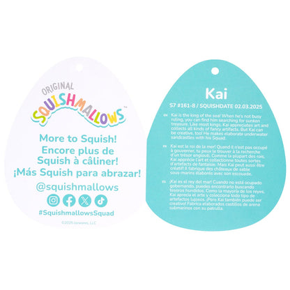 Squishmallows 8" Kai the Sushi Orca Whale | Jazwares