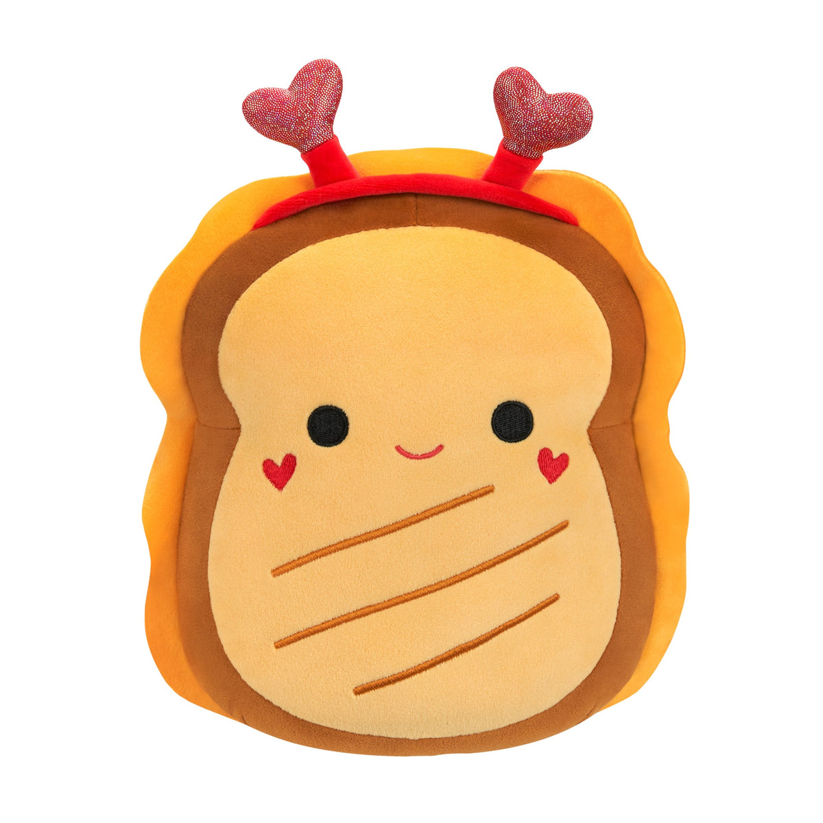 Squishmallows 8" Lil Gouda the Grilled Cheese with Heart Headband | Jazwares