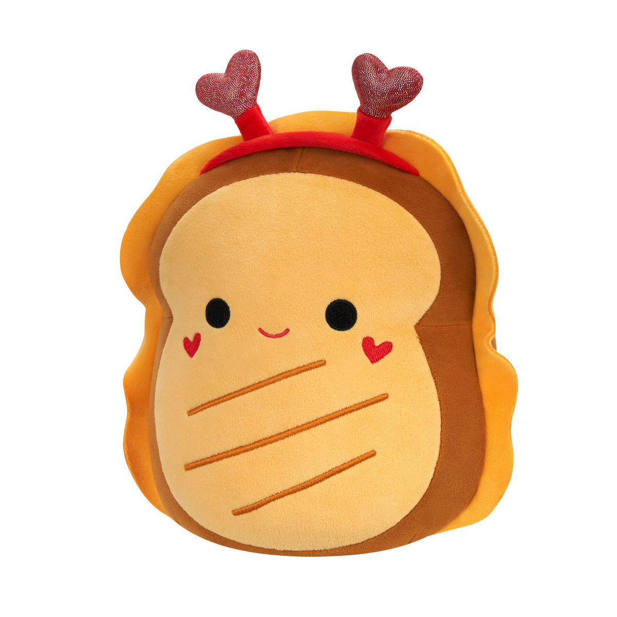 Squishmallows 8" Lil Gouda the Grilled Cheese with Heart Headband | Jazwares