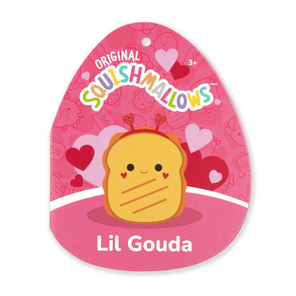 Squishmallows 8" Lil Gouda the Grilled Cheese with Heart Headband | Jazwares
