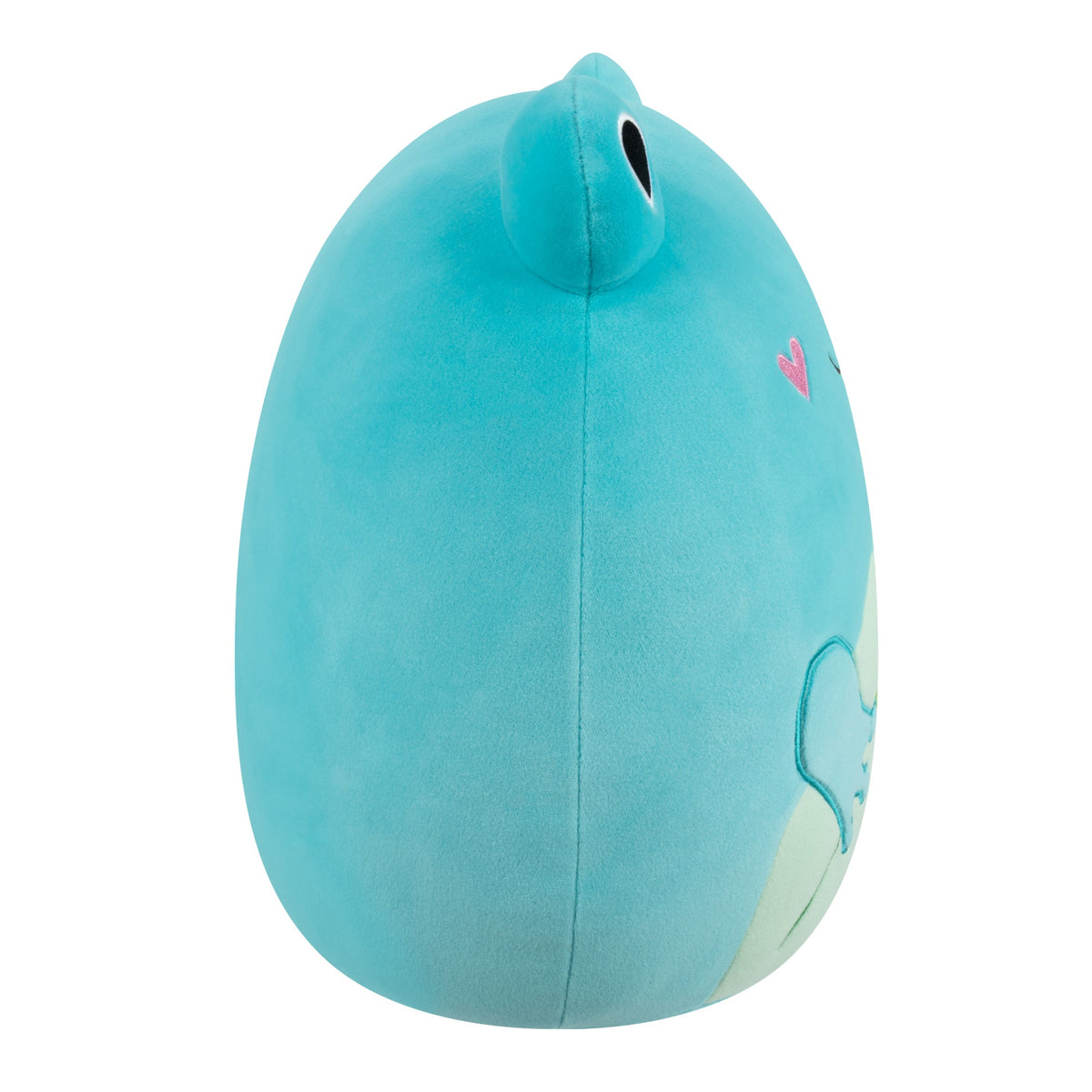 Squishmallows 12" Ludwig the Teal Frog Holding Rose | Jazwares