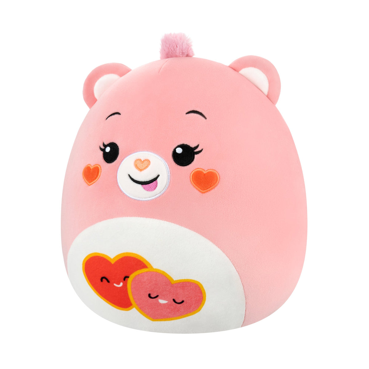 Squishmallows Care Bears 12" Love-a-lot Bear | Jazwares