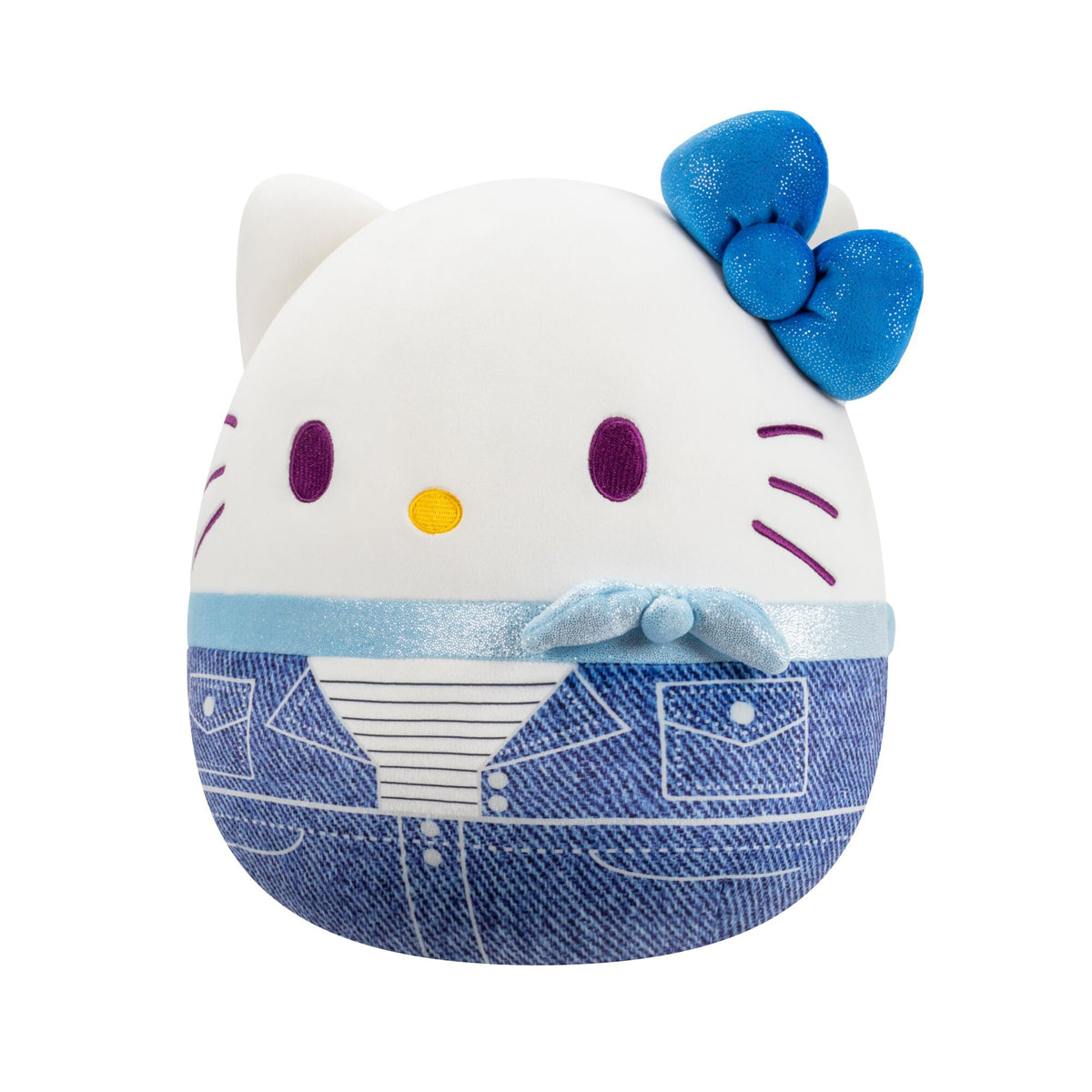 Squishmallows 12" Denim Hello Kitty | Jazwares
