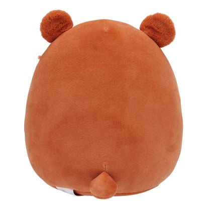 Squishmallows 8" Stokely the Brown Kodiak Bear Holding a Heart | Jazwares