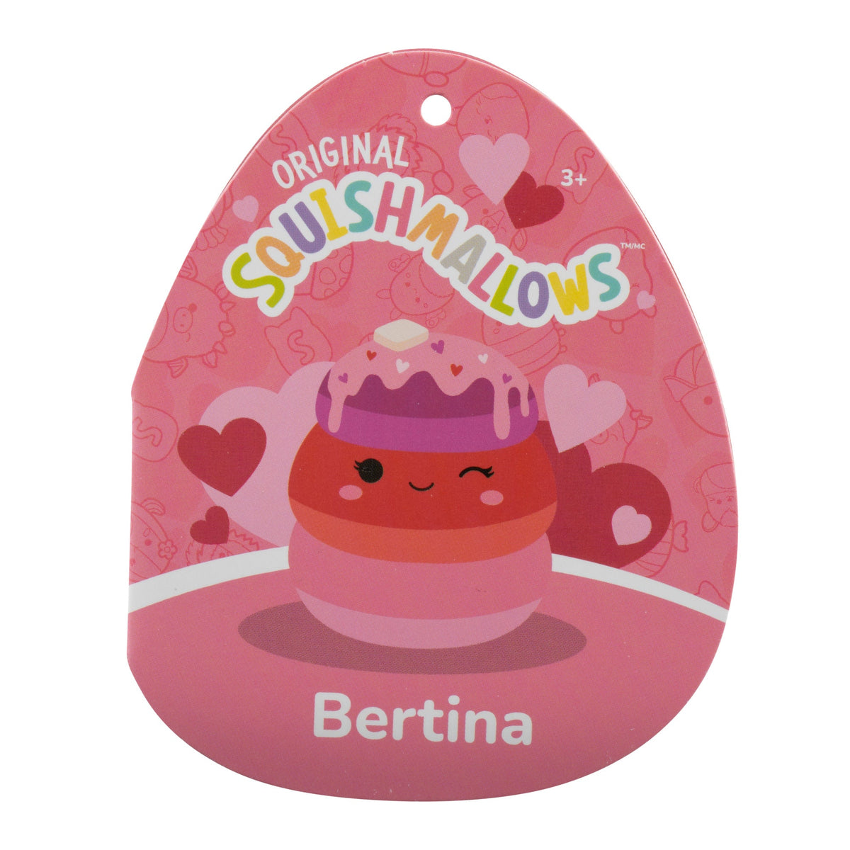 Squishmallows 12" Bertina the Pink Ombré Pancakes | Jazwares
