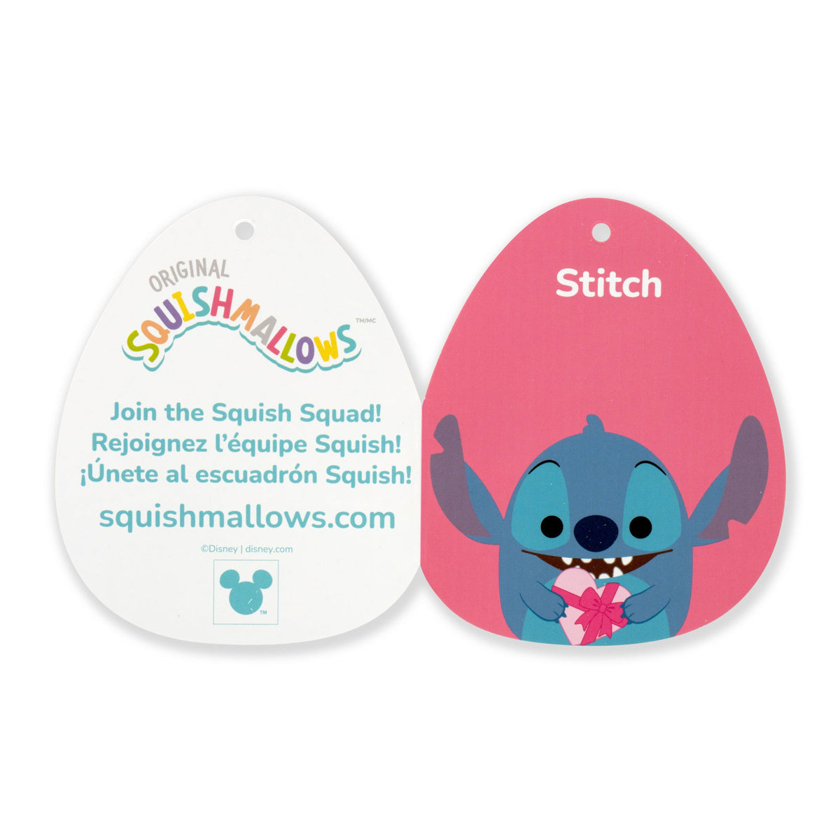 Squishmallows 12" Stitch With Hearts | Jazwares