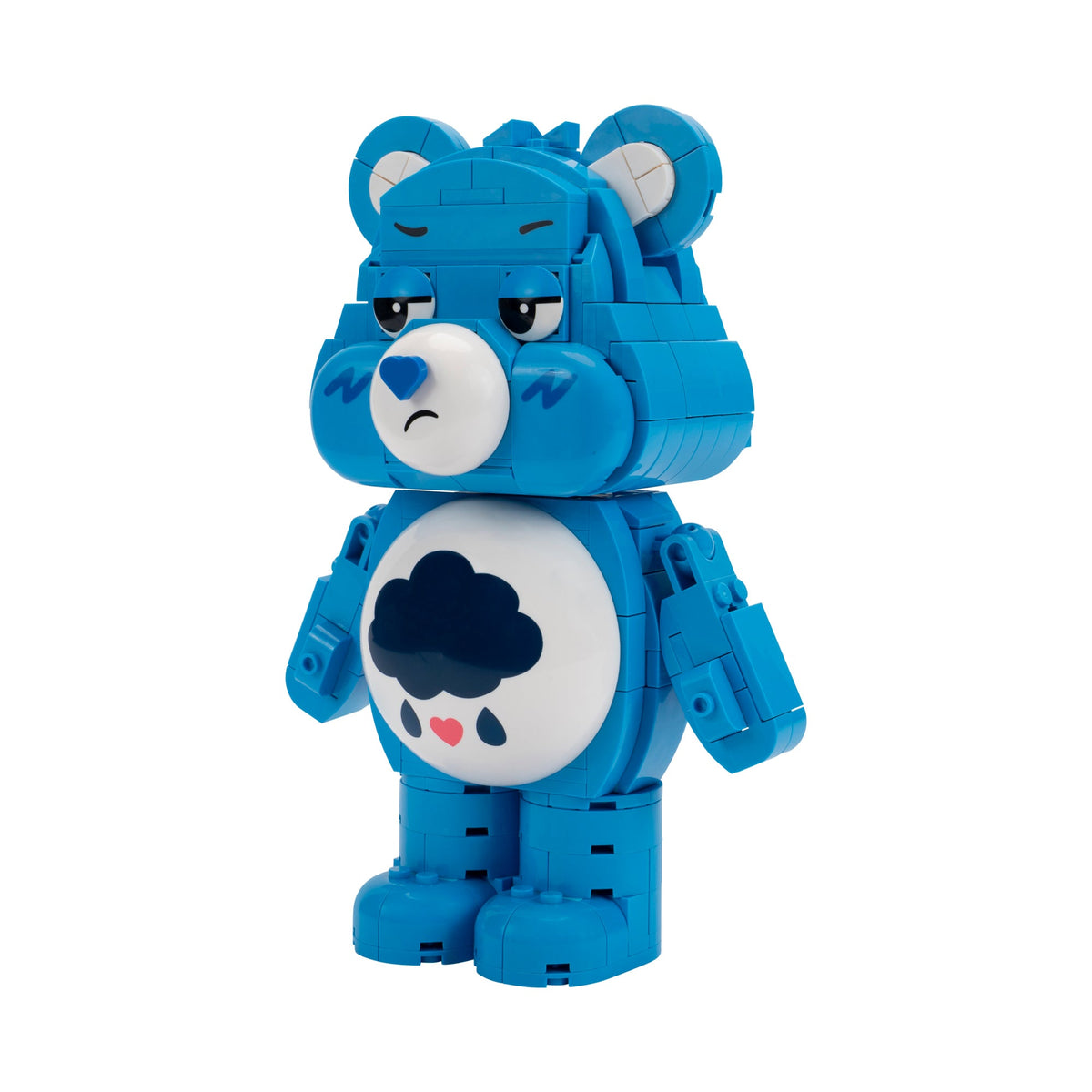 Care Bears Grumpy Bear Building Set - 7-Inch Buildable Articulated Fig
