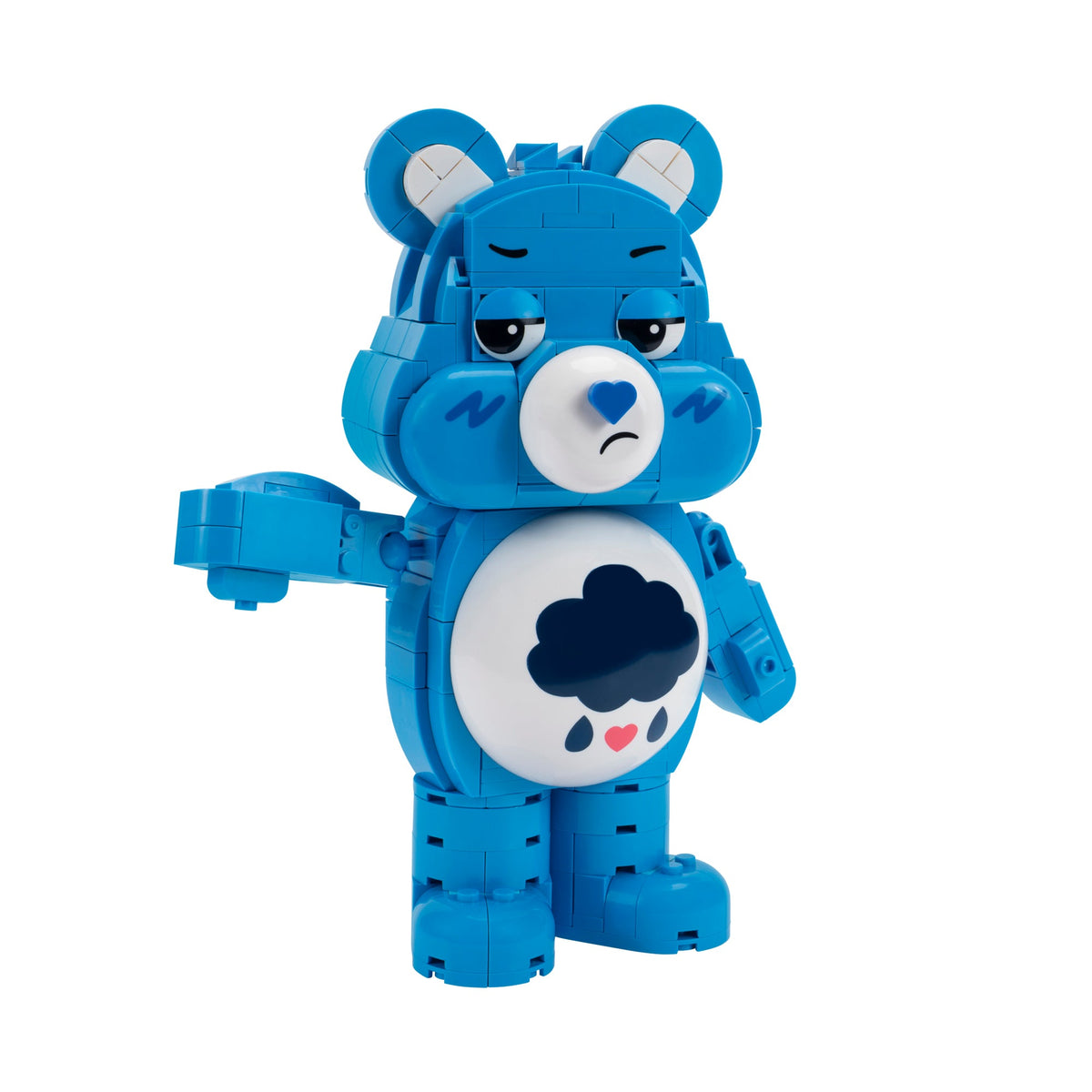 Care Bears Grumpy Bear Building Set - 7-Inch Buildable Articulated Fig