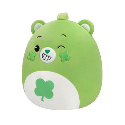 Squishmallows Care Bears 12" Good Luck Bear | Jazwares