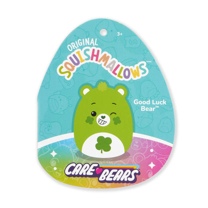 Squishmallows Care Bears 12" Good Luck Bear | Jazwares