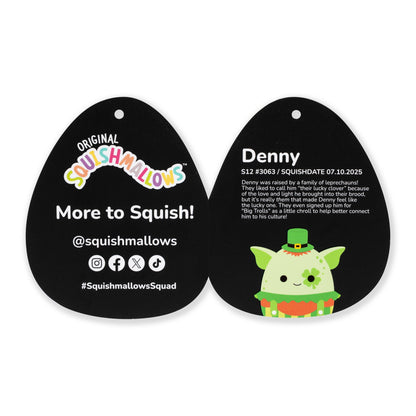 Squishmallows 12" Select Series Denny the St. Patty's Day Troll | Jazwares