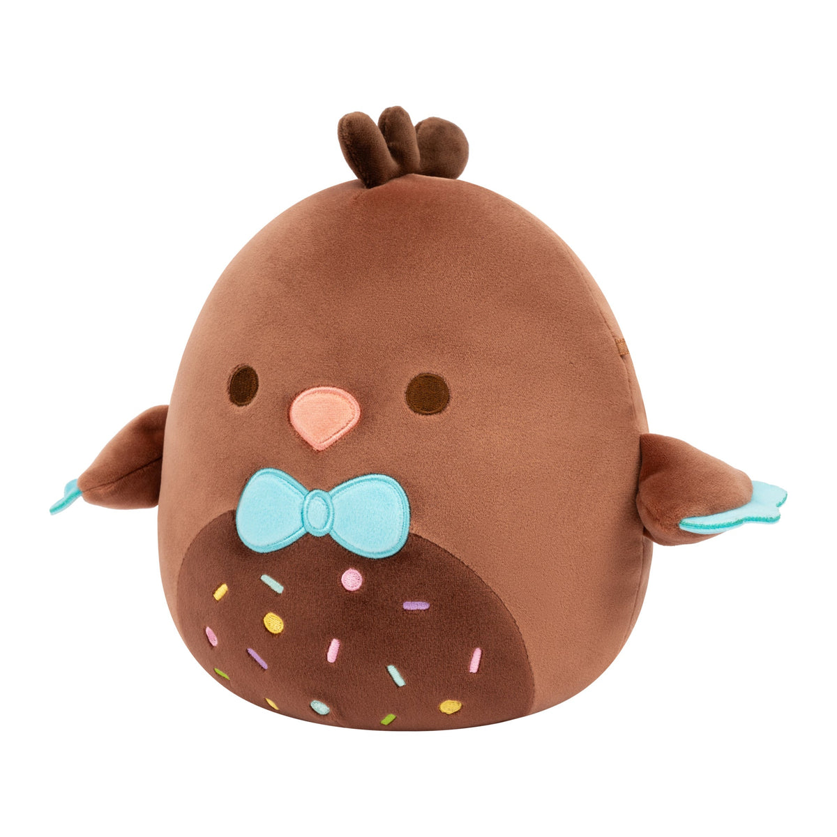 Squishmallows 8" Harold the Chocolate Chick with Bowtie | Jazwares