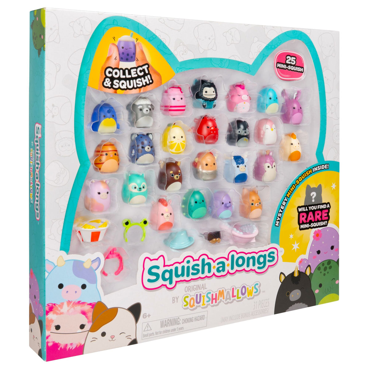 Squish-a-longs Mini-Squish 25-Pack (Wave 5, Style 1) | Jazwares