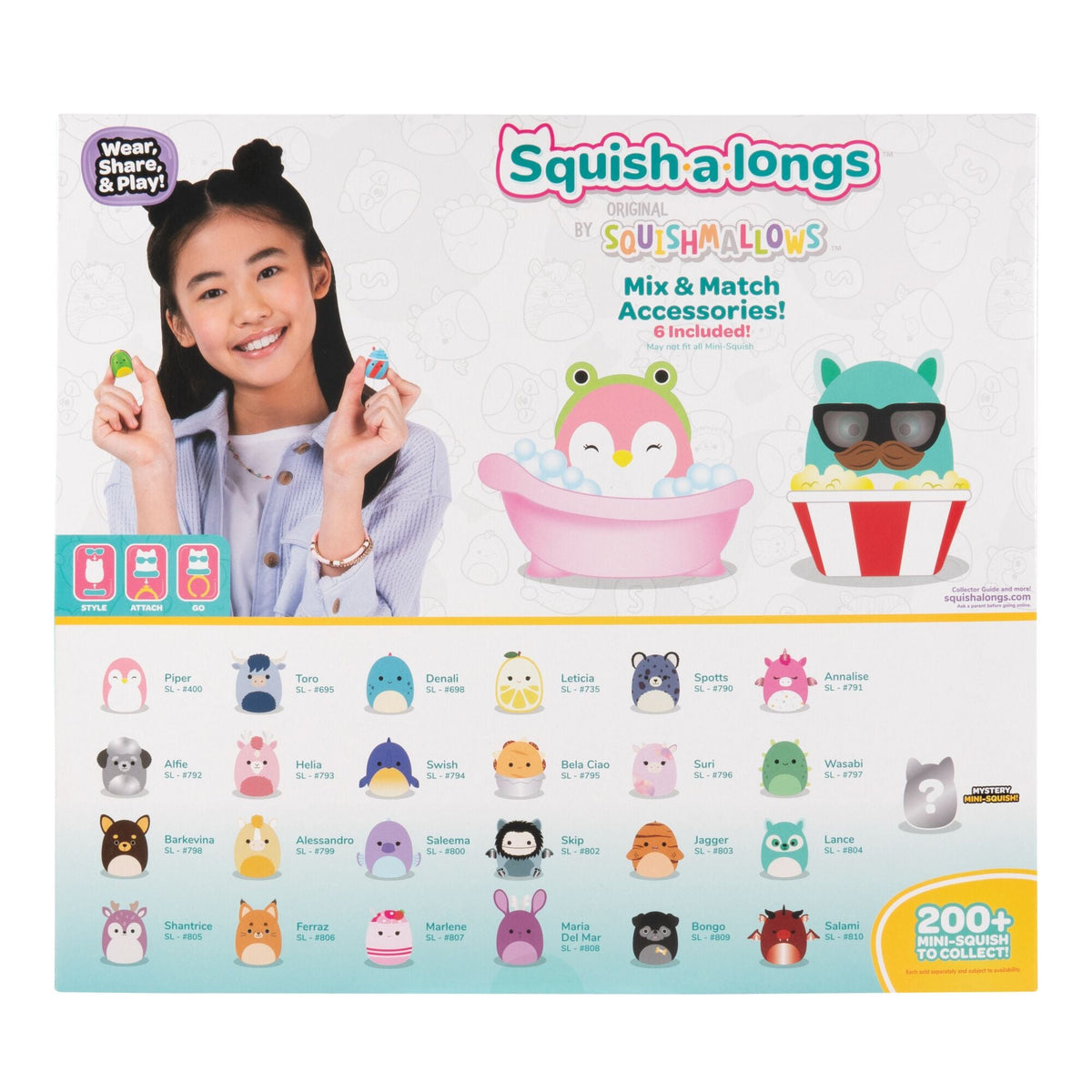 Squish-a-longs Mini-Squish 25-Pack (Wave 5, Style 1) | Jazwares