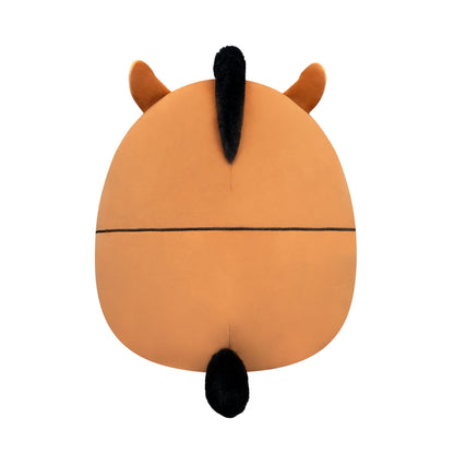 Squishmallows 12" Brisby the Brown Horse with Bolo Tie and Heart Eyepatch | Jazwares