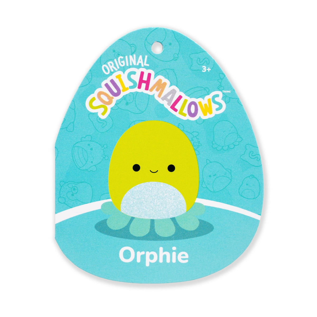 Squishmallows 12" Orphie the Lime Green Octopus with Teal Tentacles | Jazwares