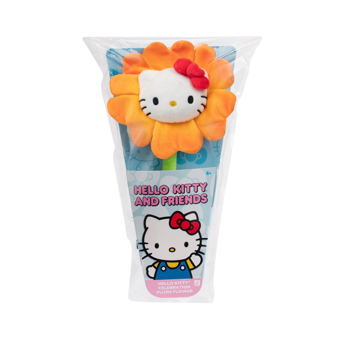 Hello Kitty and Friends 14" Plush Flower 2-Pack - Hello Kitty & My Melody | Jazwares