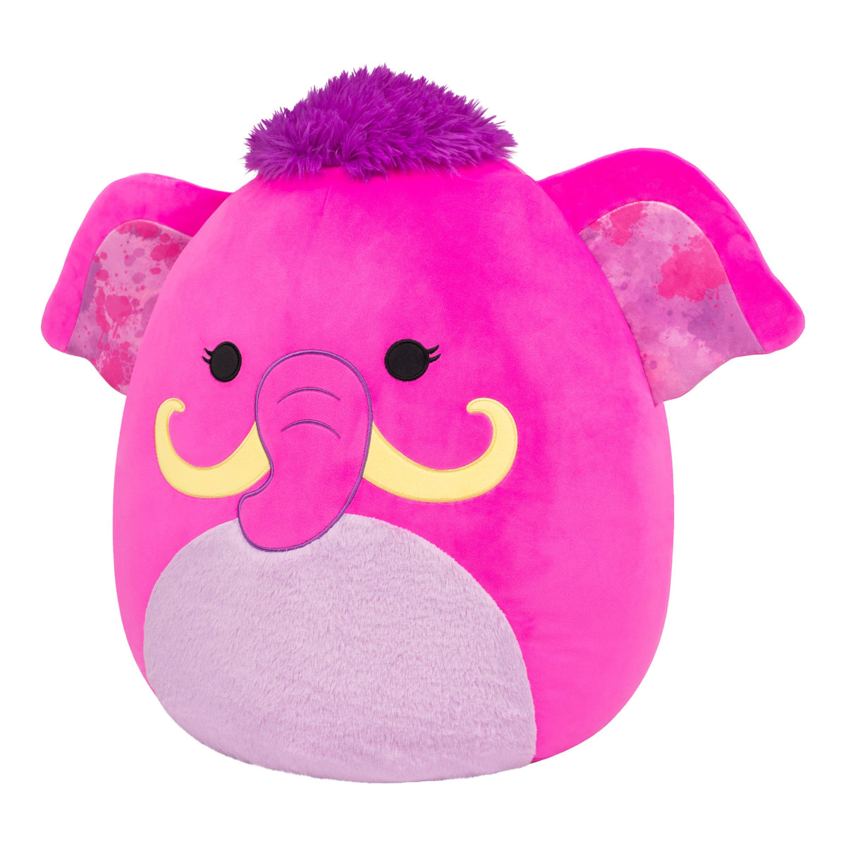 20-Inch Vivi the Bright Hot Pink Woolly Mammoth