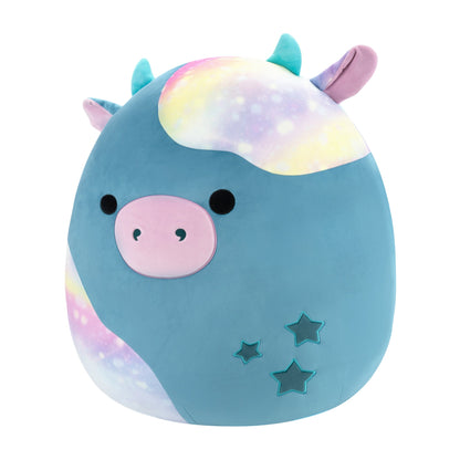 Squishmallows 24" Presto the Teal Galaxy Cow | Jazwares