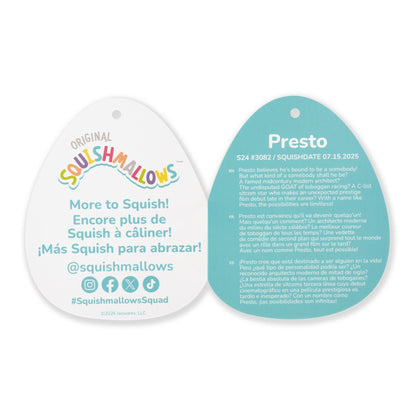 Squishmallows 24" Presto the Teal Galaxy Cow | Jazwares