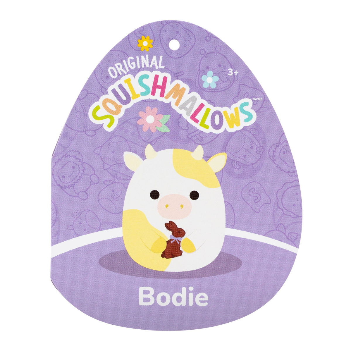 Squishmallows 8" Bodie the Yellow Spotted Cow | Jazwares