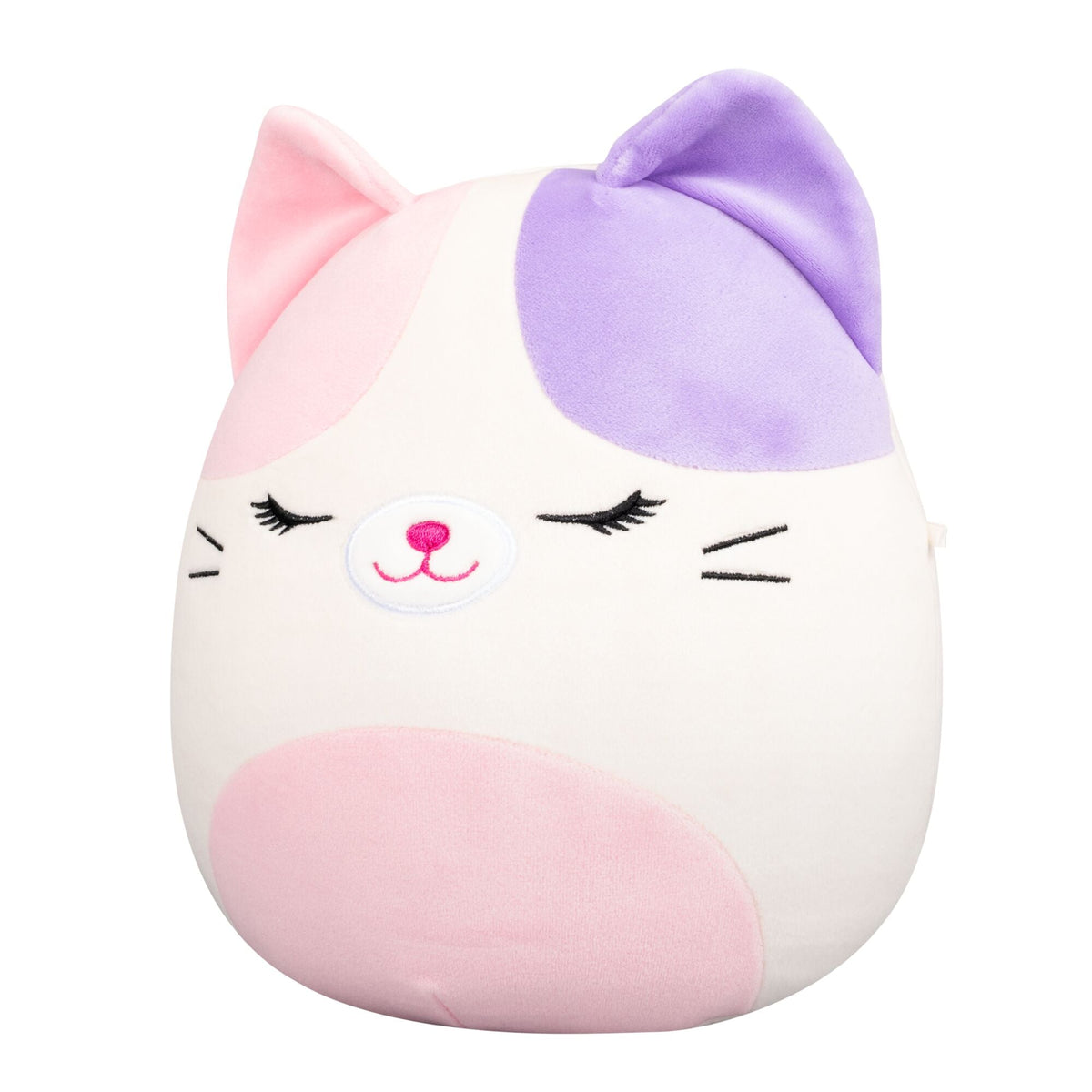 Squishmallows 8" Nell the Pink And Purple Calico Cat | Jazwares