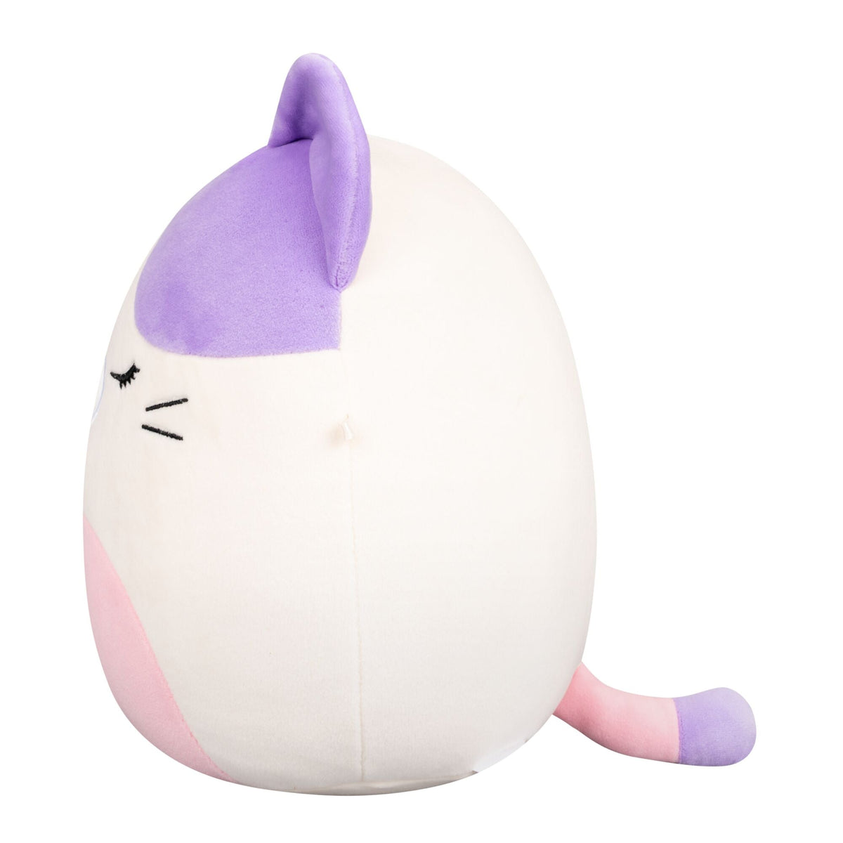 Squishmallows 8" Nell the Pink And Purple Calico Cat | Jazwares