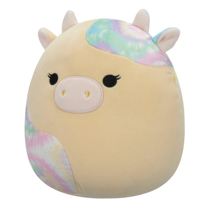 Squishmallows 12" Rina the Yellow Cow with Tie Dye Spots | Jazwares