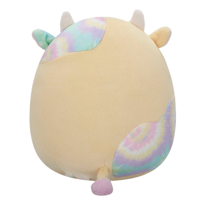 Squishmallows 12" Rina the Yellow Cow with Tie Dye Spots | Jazwares