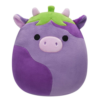 Squishmallows 8" Frederick the Eggplant Cow | Jazwares