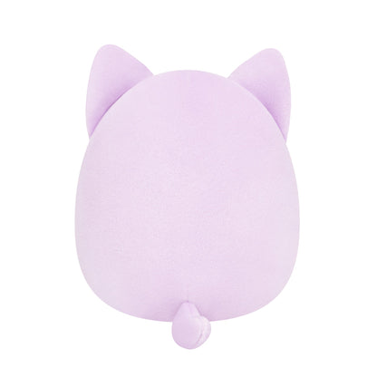 Squishmallows 8" Mak the Lavender Cat Wrapped with Flower Stems | Jazwares