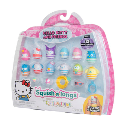Squish-a-longs Hello Kitty and Friends Pool Party 12-Pack | Jazwares
