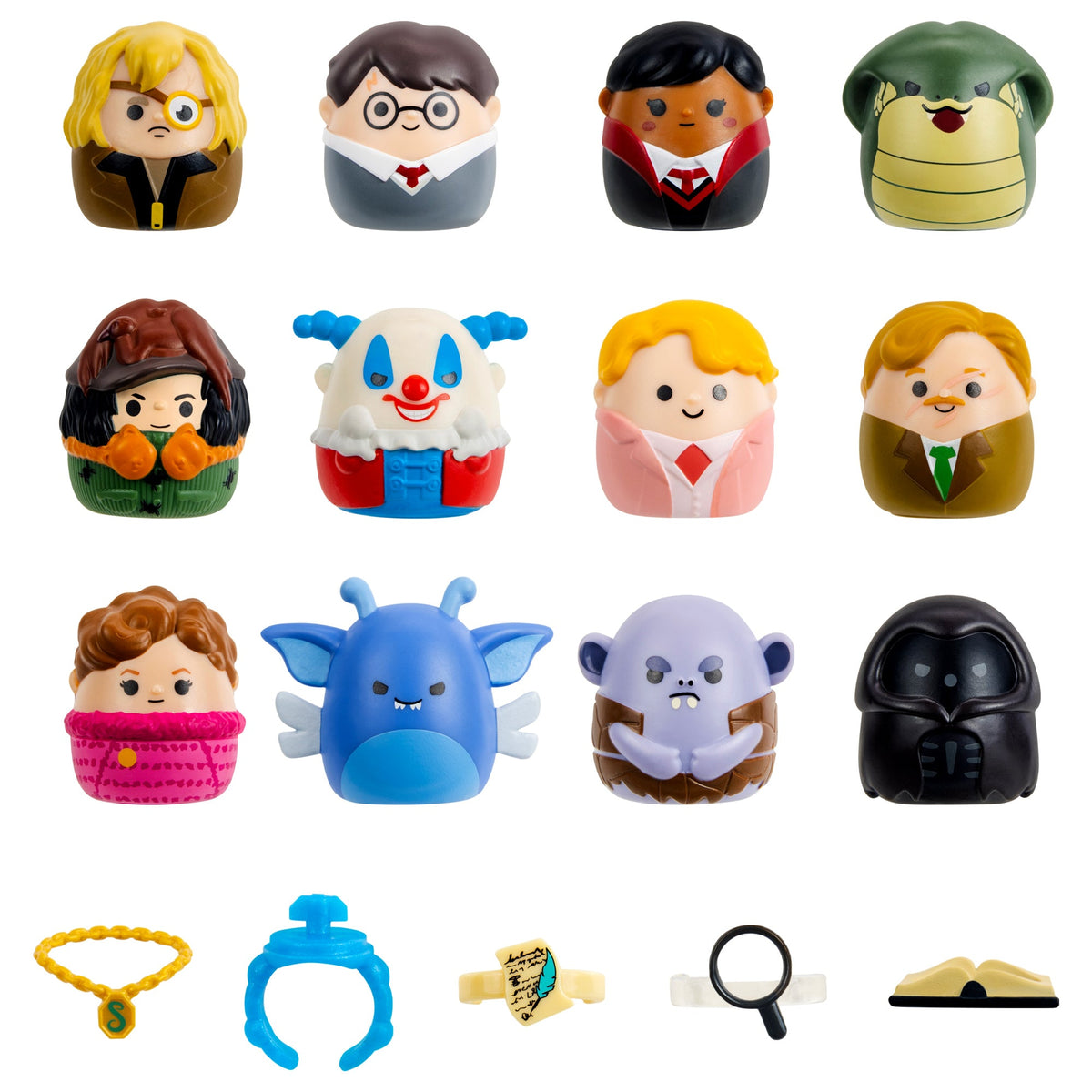 Squish-a-longs “Harry Potter” Mini-Squish Defense Against the Dark Arts 12-Pack | Jazwares