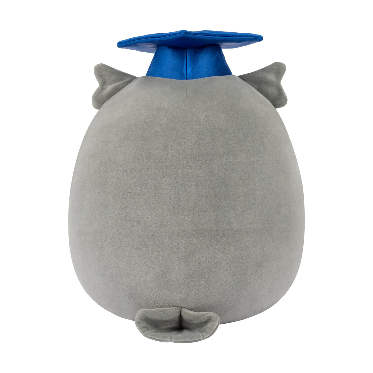 Squishmallows 12" Hoot the Grey Owl with Blue Graduation Cap | Jazwares