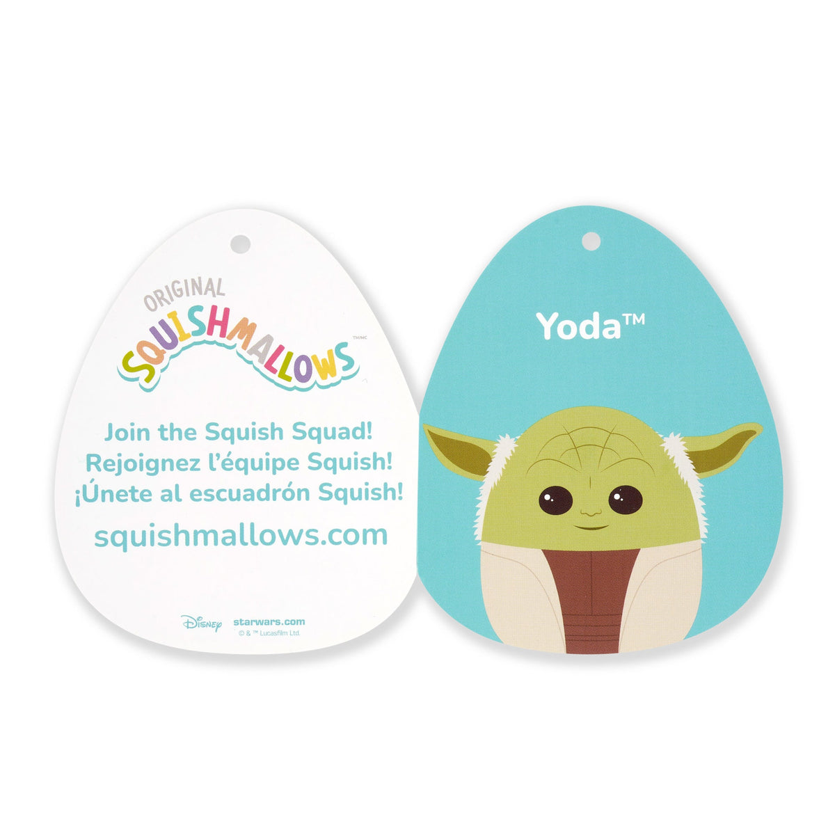 Squishmallows 12" Star Wars Yoda Plush | Jazwares