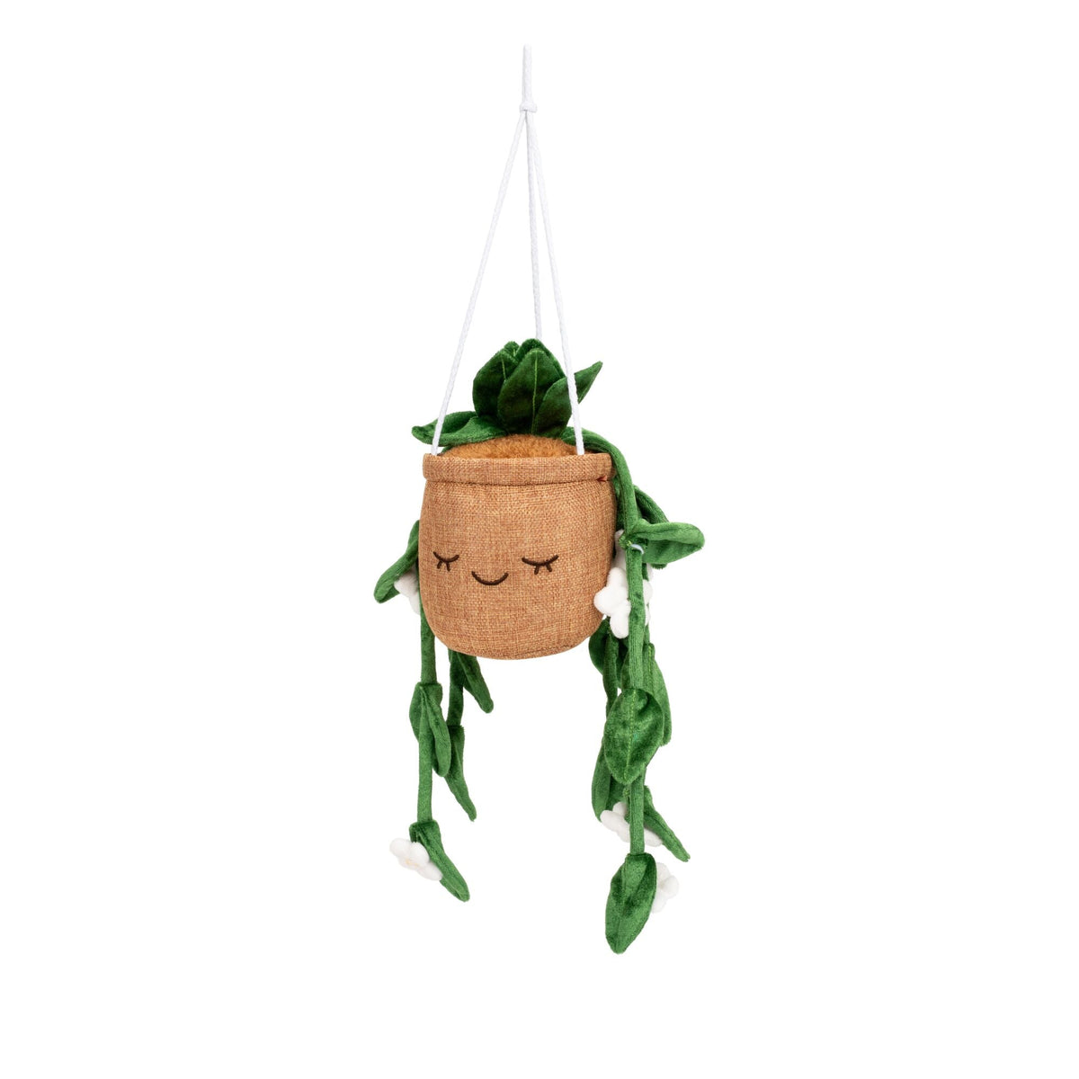 Greenhouse by Russ 8"Hanging Plant with Flowers Plush | Jazwares