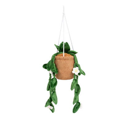 Greenhouse by Russ 8"Hanging Plant with Flowers Plush | Jazwares