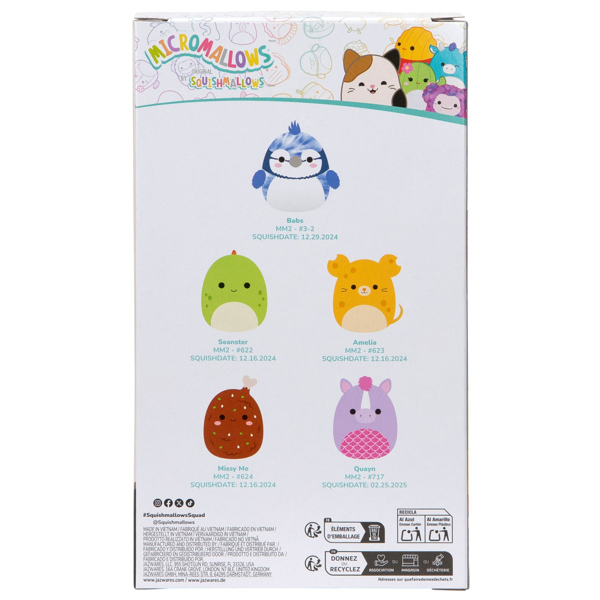 Micromallows 5-Pack | Jazwares