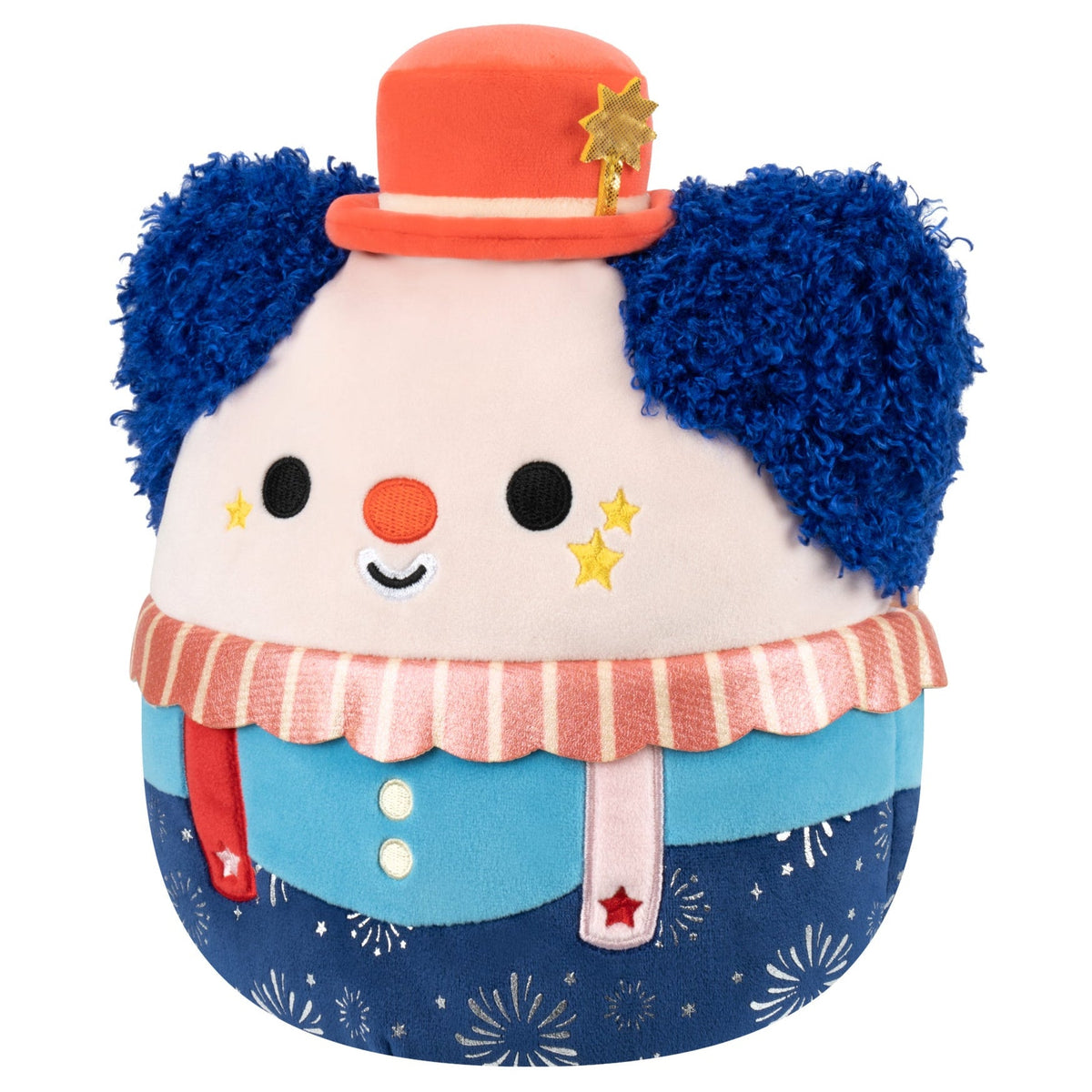 Squishmallows 8" Select Series Macaroni the Firework Clown | Jazwares