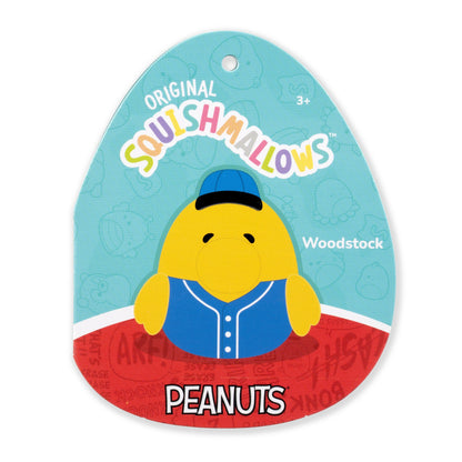 Squishmallows Peanuts 8" Baseball Woodstock | Jazwares